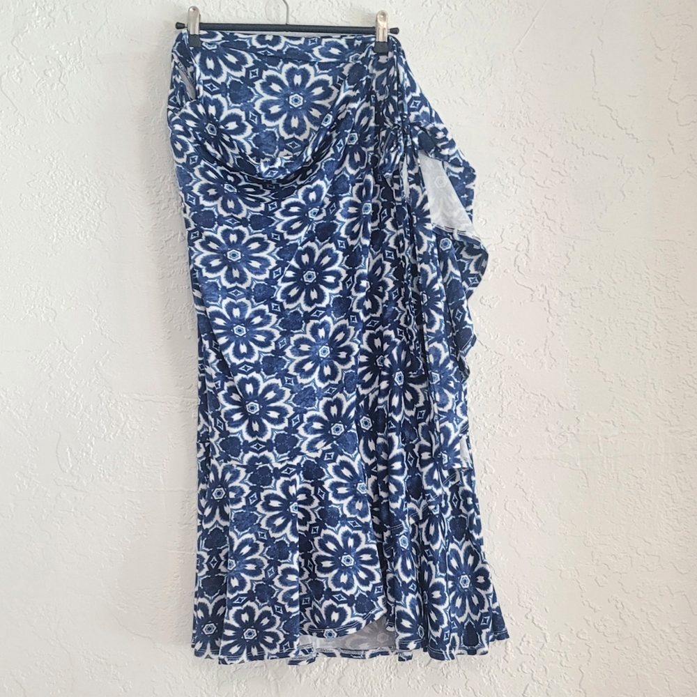 LuLaRoe Bella Wrap Skirt Floral 3XL